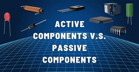 active and passive components ppt|Active vs Passive Components in Electronic Devices .